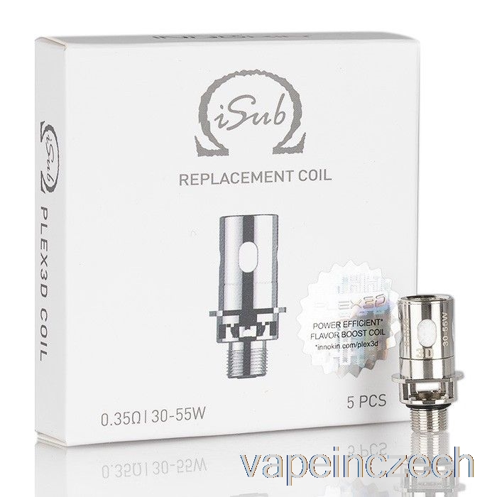 Náhradní Cívky Innokin Isub B Plex3d 0,35ohm Cívky Vape Bez Nikotinu